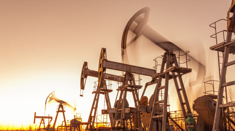 Oil,Pump,Rig.,Oil,And,Gas,Production.,Oilfield,Site